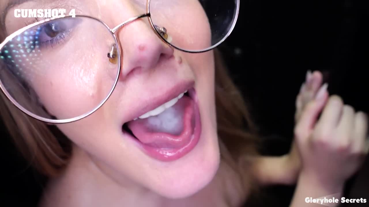 Gloryhole Secrets - Riley Rose 9 Cumshots Compilation 1st Visit Porn Video