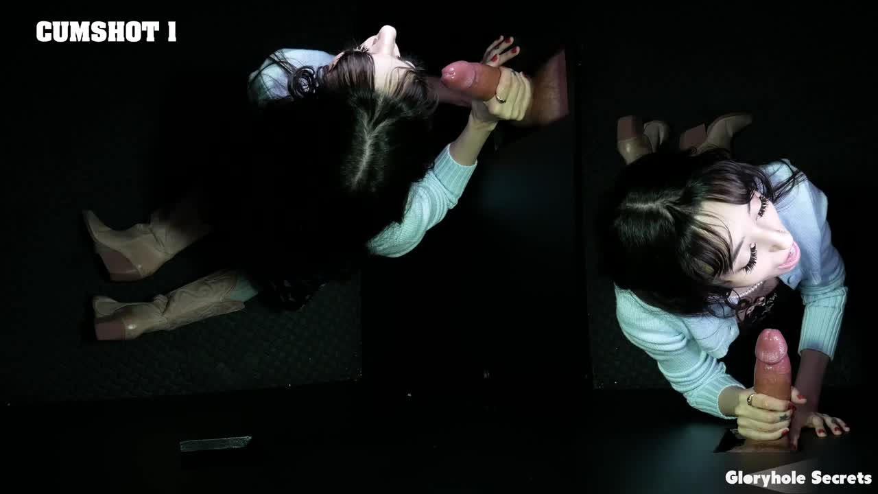 Gloryhole Secrets - Ronnie Violet Would You Take My Place 1st Visit POV Porn Video