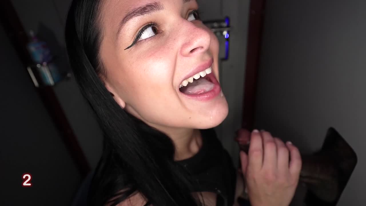 Gloryhole Swallow - Virgo Her Delight For Swallowing Shows In This Hot Scene 1st Visit Porn Video
