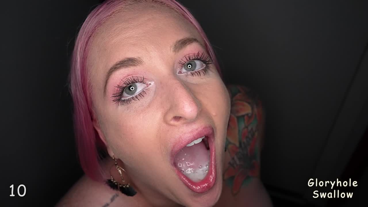 Gloryhole Swallow - Barbie Quinn Zdcf-2 Ball Lick 1st Visit Porn Video